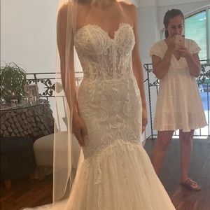 New with tags - trumpet style dress